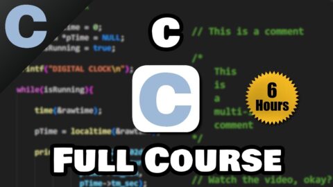 C Programming Full Course for free ⚙️