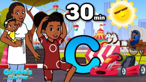 Letter C Song + More Fun and Educational Kids Song | Gracie’s Corner Compilation