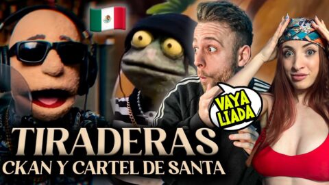 ESPAÑOLES REACCIONAN a LAS TIRADERAS de C KAN y CARTEL de SANTA!