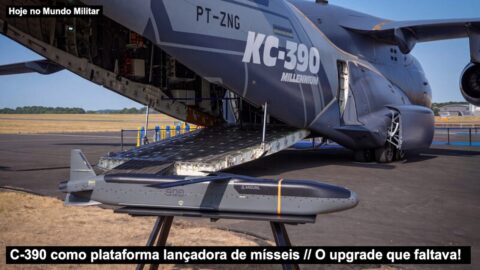 C-390 como plataforma lançadora de mísseis – O upgrade que faltava!