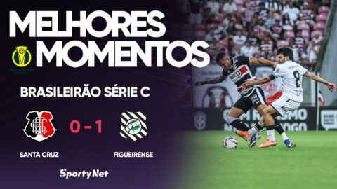 FIGUEIRA TÁ VIVO – Santa Cruz 0x1 Figueirense – Melhores Momentos – Série C