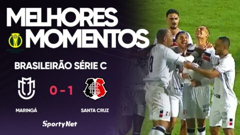 SAPATADA NO ÚLTIMO MINUTO – Maringá 0x1 Santa Cruz – Melhores Momentos – Série C
