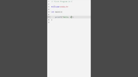 C Programming: Your First ‘Hello, World!’ Program Tutorial | Beginner’s Guide